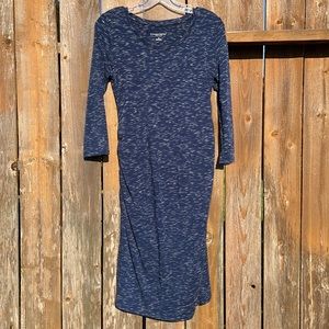 3/4 Sleeve T-Shirt Maternity Dress size XS Navy